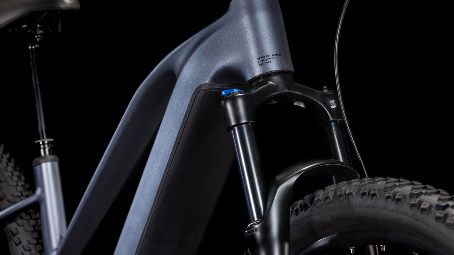 Cube Reaction Hybrid Pro 800 Lady metallicgrey´n´black