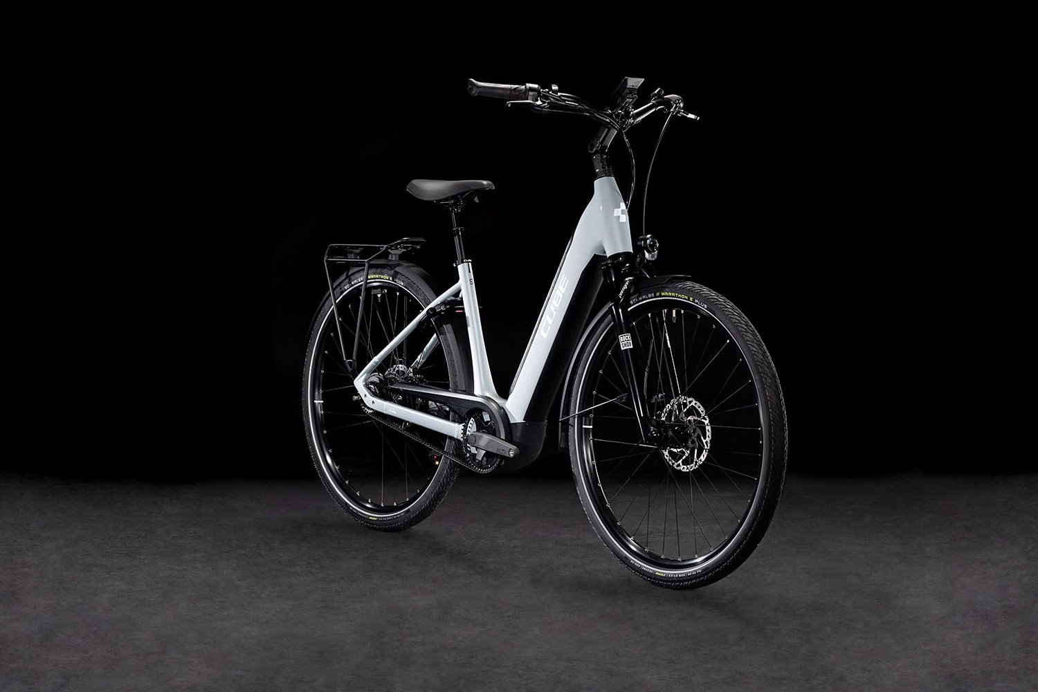 Cube Supreme Hybrid Deluxe SLX 625 polargrey´n´white