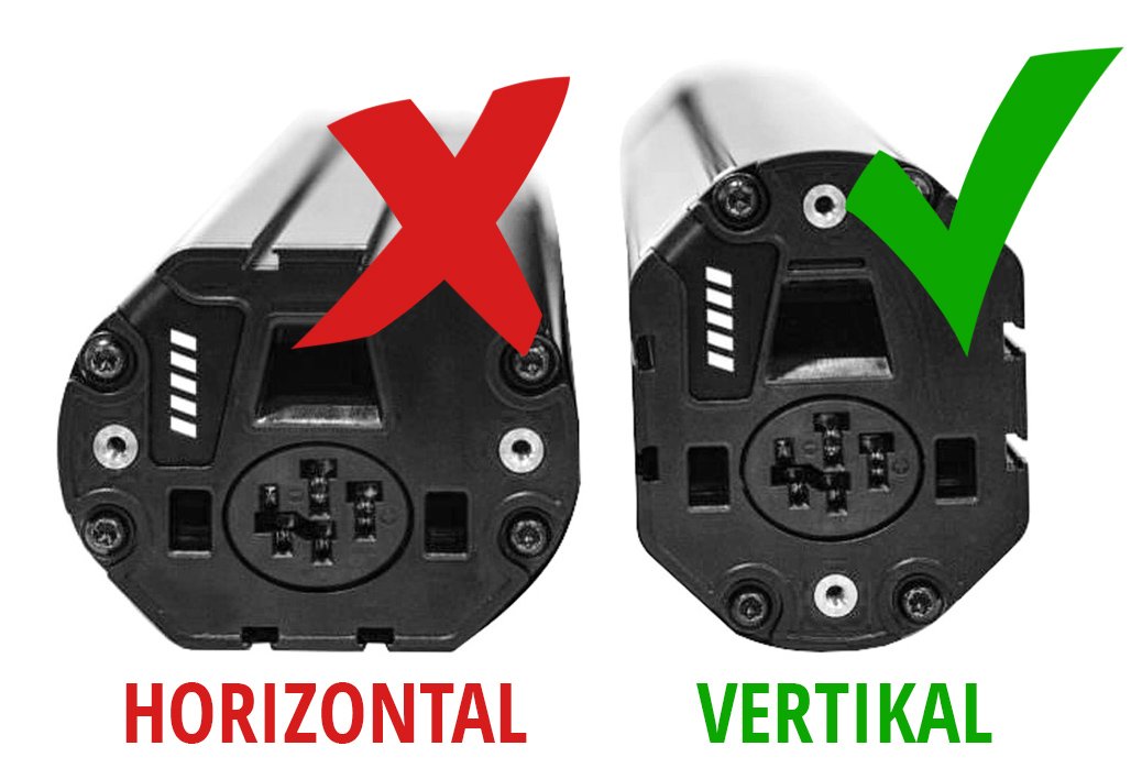 Bosch Batteria PowerTube 750 (BBP3771) VERTIKALE - Il sistema intelligente